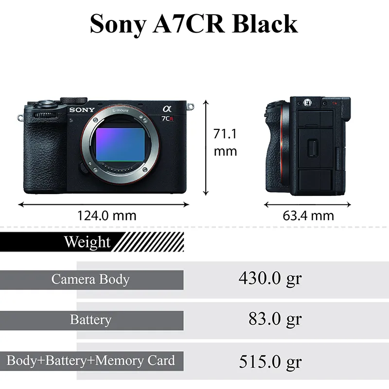(Sony a7CR (Black