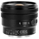 Sony E 10-20mm f/4 PZ G