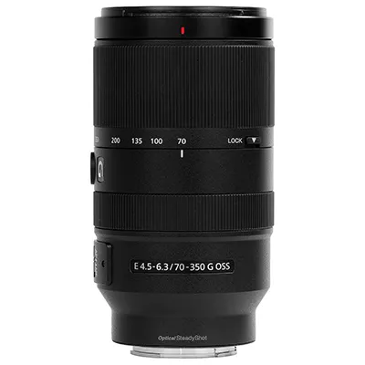 Sony E 70-350mm f4.5-6.3 G