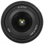 Sony E 15mm f/1.4 G