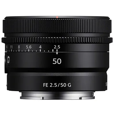 Sony FE 50mm f2.5 G