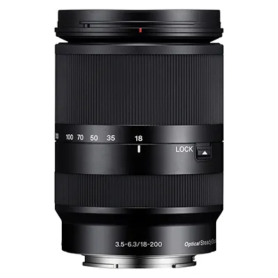 Sony E 18-200mm f/3.5-6.3 OSS LE Lens